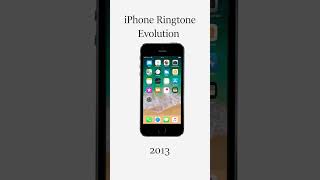 iPhone Ringtone Evolution [upl. by Mears]