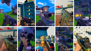 All Weapons in First Person in Fortnite  FULL GAMEPLAY [upl. by Schifra]