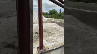 hydrovac excavator dump truck oddlysatisfying slurry cement construction bluecollar cool [upl. by Bryn]