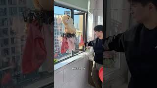 like this balcony so that socks smell of sunshine quotDrying rackquot suction cup sock clipshortvideo [upl. by Laspisa]