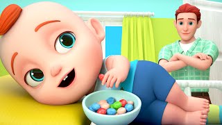 Johny Johny Yes Papa en Espanõl  Sí Papá  Sí Mamá  GoBooBoo Canciones Infantiles [upl. by Ahsekin]