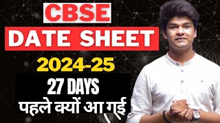 Cbse date sheet 2025  class 12 cbse date sheet 2025 [upl. by Nekial]