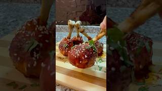 Hot Sauce Chicken Lollipop 🍗🌶️ ChickenRecipe [upl. by Lashonda]