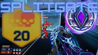 Speed running Ranked Again  Pro Splitgate Gameplay 2024 [upl. by Llednov]