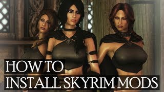 How to Install Skyrim Mods Manually [upl. by Rodge893]