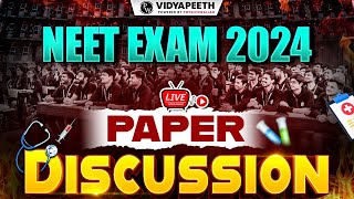 NEET 2024 Live Paper Discussion 🔥 NEET 2024 Answer Key  PW Vidyapeeth [upl. by Reinaldo661]