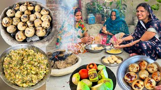 गाँव में लिट्टी चोखा कैसे बनता है  Village Style Litti Chokha  Litti Chokha Recipe KabitasKitchen [upl. by Adnohsat]