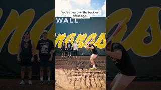 We Played the “Back Wall Challenge” 😂⚾️ baseball daltonmauldin5 billleroy tannerthomas [upl. by Arlan]