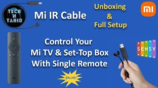 Change Set top box channel with Smart TV remote  Mi IR Cable Unboxing Installation and Review [upl. by Woodhead318]