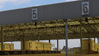 East Germany’s biggest Border crossing HelmstedtMarienborn [upl. by Yenahs]