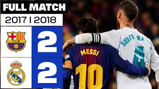 FC Barcelona vs Real Madrid 22 20172018 PARTIDO COMPLETO [upl. by Amice116]