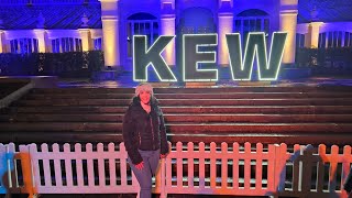 SNEAK PEAK 🤫 🤐 at some of the lights at CHRISTMAS AT KEW 😎 whereispatman [upl. by Adnuhsed]