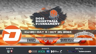 DOSS BASKETBALL TOURNAMENT  EWAKO vs BARBERBAR [upl. by Salkin]