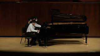 Saint Saëns  quotDanse Macabrequot for two pianos Op 40 [upl. by Kcireddor]