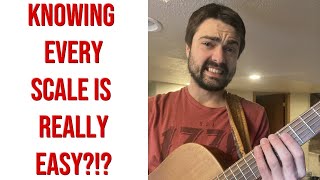 Learning Guitar Scales the Wrong Way [upl. by Lyndel]