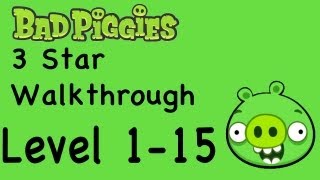 Bad Piggies  Level 115 3 Star Walkthrough Ground Hog Day  WikiGameGuides [upl. by Yanaton]