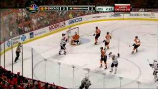 Chicago Blackhawks vs Philadelphia Flyers  GAME 6  June 09 2010  ESPN [upl. by Jez]