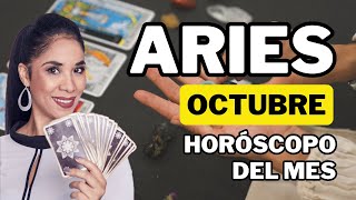 🌟 ARIES  OCTUBRE En búsqueda de la estabilidad y el compromiso 🌟 [upl. by Elohcin51]