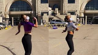 2020 Kansas State Twirlers perform to quotBurnin Upquot [upl. by Epilef]