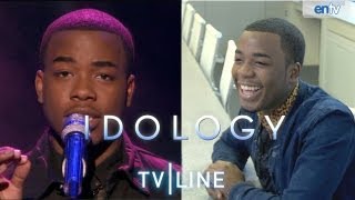 Burnell Taylor Interview American Idol Season 12  IDOLOGY [upl. by Irtemed]