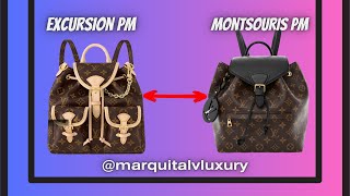 LOUIS VUITTON MONTSOURIS PM amp LOUIS VUITTON EXCURSION PM marquitalvluxury louisvuitton luxury [upl. by Htiduj157]