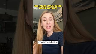 Onetailed test in statistics stats maths datascience dataanalytics [upl. by Alana]