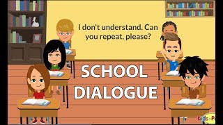 School Conversation School Dialogue [upl. by Rawdon]