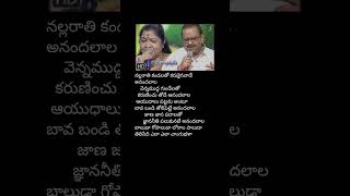 Balu and chitra song telugu lyrics telugu song [upl. by Oirretno287]