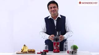 Best Mixer Grinder  Nutriblend Bolt Black  600 watts  Wonderchef by Sanjeev Kapoor [upl. by Krall305]