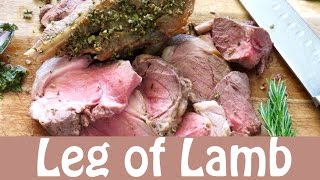 How to Make Boneless Leg of Lamb in the Oven  The Frugal Chef [upl. by Odinevneib156]