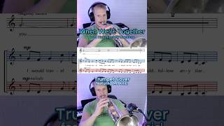 When We’re Together trumpet cover Olaf’s Frozen Adventure [upl. by Einoj]