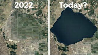 Why One of USAs Biggest Lakes Is Reappearing Centuries After Disappearing  Tulare Lake RISING FAST [upl. by Karry196]