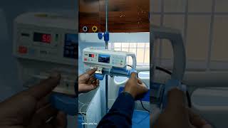 Syringe pump Or infusion pump operate सिरींज पम्प चलाना सिखें। [upl. by Henleigh]