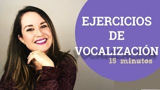 Clase de canto 4  Vocalización y Calentamiento 15 minutos  Dra Voz [upl. by Nylyak]