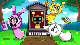 Incredibox Sprunki  FUN BOT SAD DEATH Incredibox Sprunki Horror Game Incredibox Sprunki Animation [upl. by Alilak912]