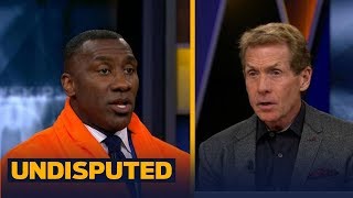 Skip Bayless and Shannon Sharpe react to Floyd Mayweathers TKO against Conor McGregor  UNDISPUTED [upl. by Airetnuhs]