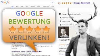 Wie erstelle ich einen Link zum Verfassen einer GoogleBewertung [upl. by Nawek]