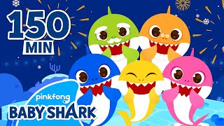 BEST Baby Shark Songs 2023  Compilation TOP 100  Baby Shark Sing Along  Baby Shark Official [upl. by Imaj986]