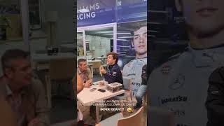 Franco colapinto de williams ya ni sabe de donde lo buscan brazilgp argentina f1 [upl. by Story]