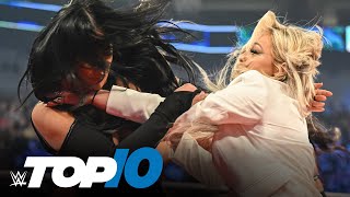 Top 10 SmackDown moments WWE Top 10 April 14 2023 [upl. by Iahs]