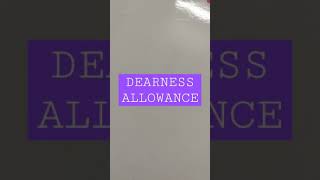 Dearness Allowance Meaning [upl. by Teerprug]