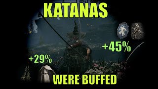 Elden Ring Katanas are Broken patch 114 The DLC made things worse [upl. by Oiramd]