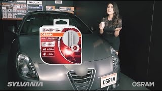 Instalamos Night Breaker Laser XENARC D1S en ALFA ROMEO GIULIETTA  Foco Xenón  Los Expertos OSRAM [upl. by Demp937]