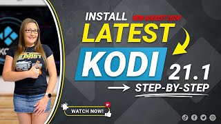 ⬇️ Install Kodi ⬇️ NEW amp Stable Release v211 Omega on Firestick amp Android [upl. by Suiramad]