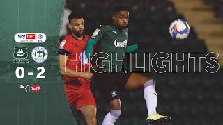 Highlights  Plymouth Argyle 02 Wigan Athletic [upl. by Marcus]