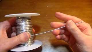 Jewelry Making Basics Wire Terminology and Types for Beginners [upl. by Enamrahc]