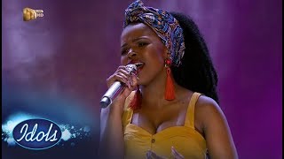 Top 3 Reveal Yanga – Mkulumsebenzi – IdolsSA  Mzansi Magic [upl. by Enilraep542]