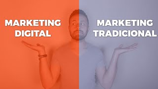 Marketing Digital vs Marketing Tradicional 5 Diferencias [upl. by Abbottson]