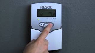 RESOL DeltaSol® BS Plus solar controller [upl. by Hacceber]