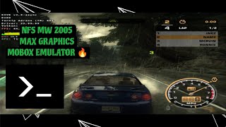 INSANE GRAPHICS ✅🔥 MOBOX EMULATOR 🔥🔥 NFS MW 2005 mobox emulator sd888 [upl. by Nicola]